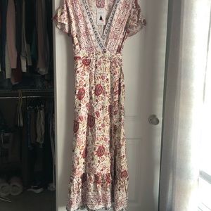 Zesica Bohemian Floral Dress